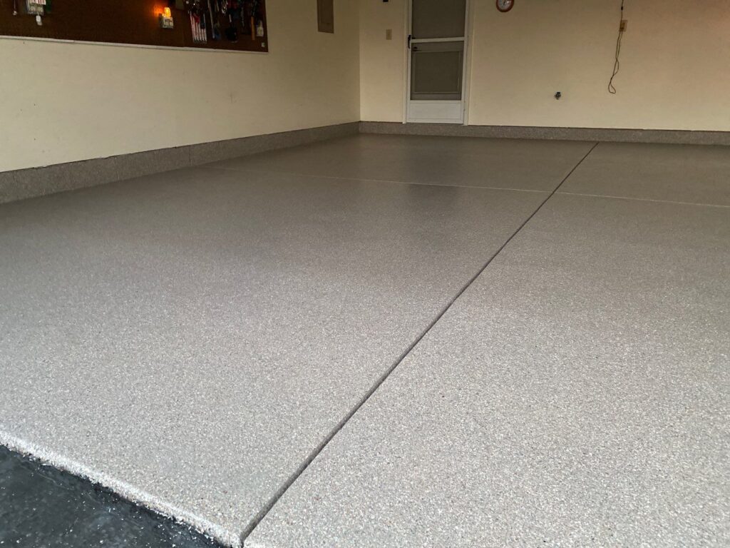 Chip and Flake Floor Coating cost Garage Floor Masters Alpharetta, GA