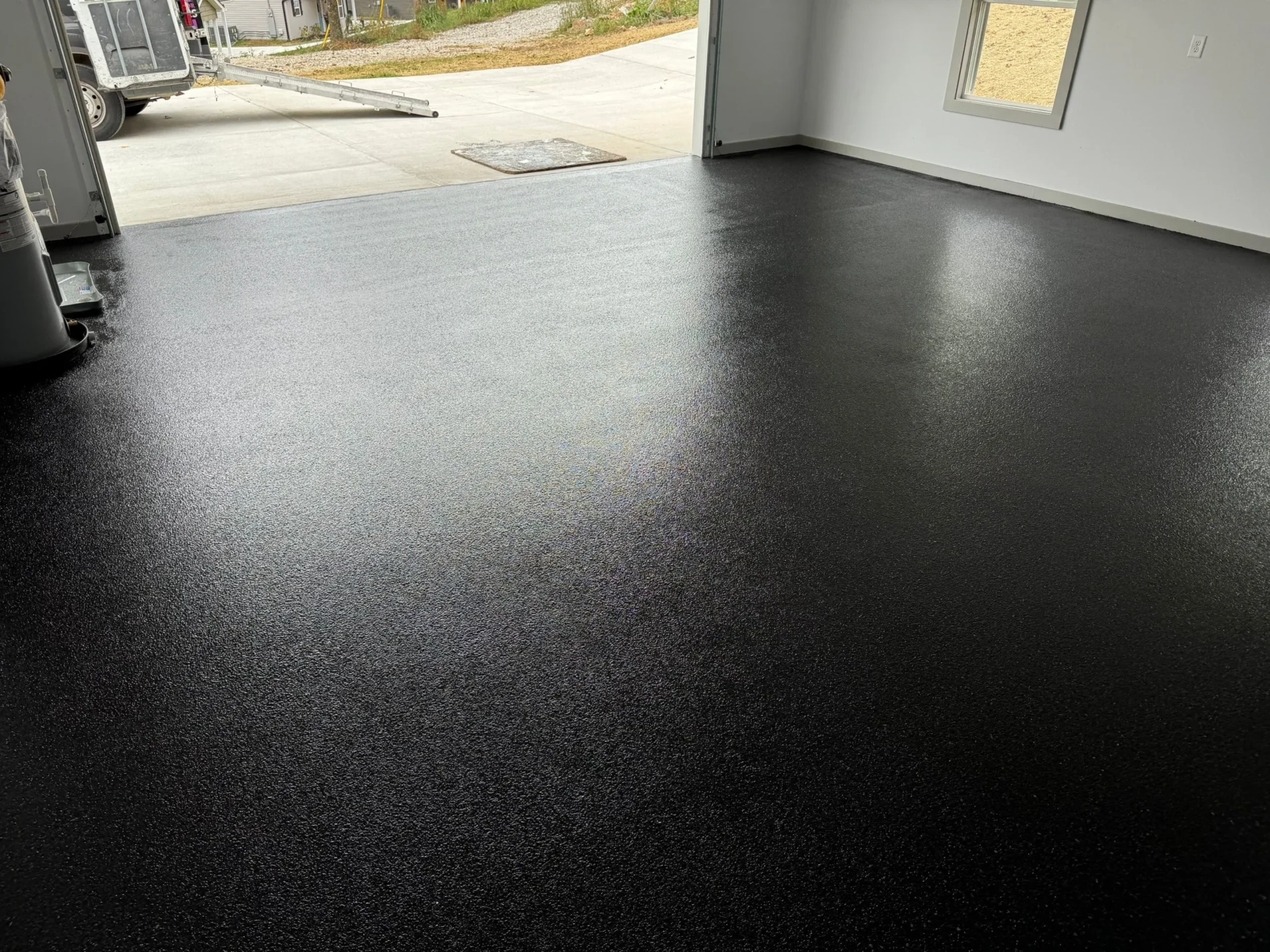 Carbon Flake Color Installed