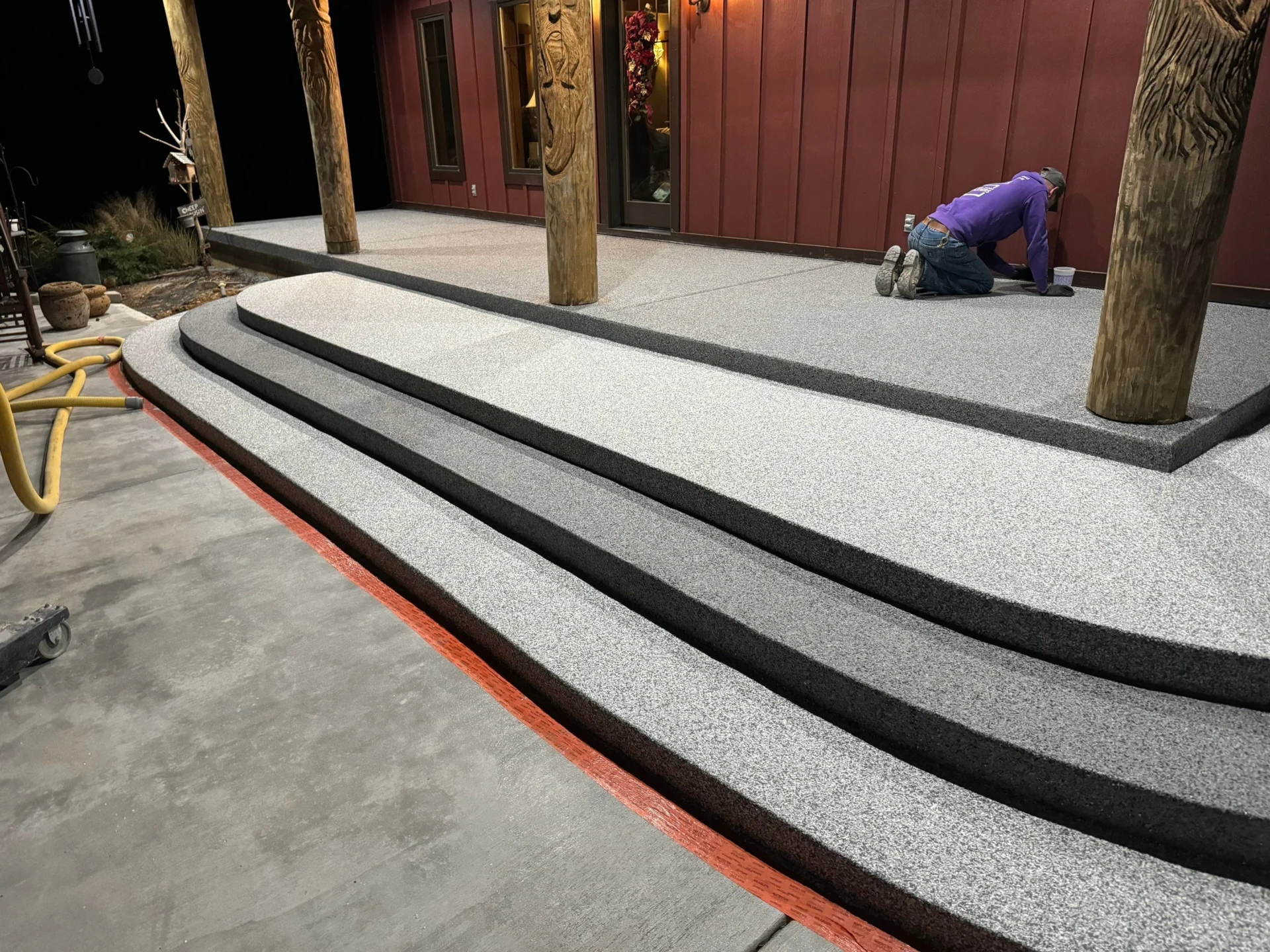 Epoxy Stairs in Georgia after
