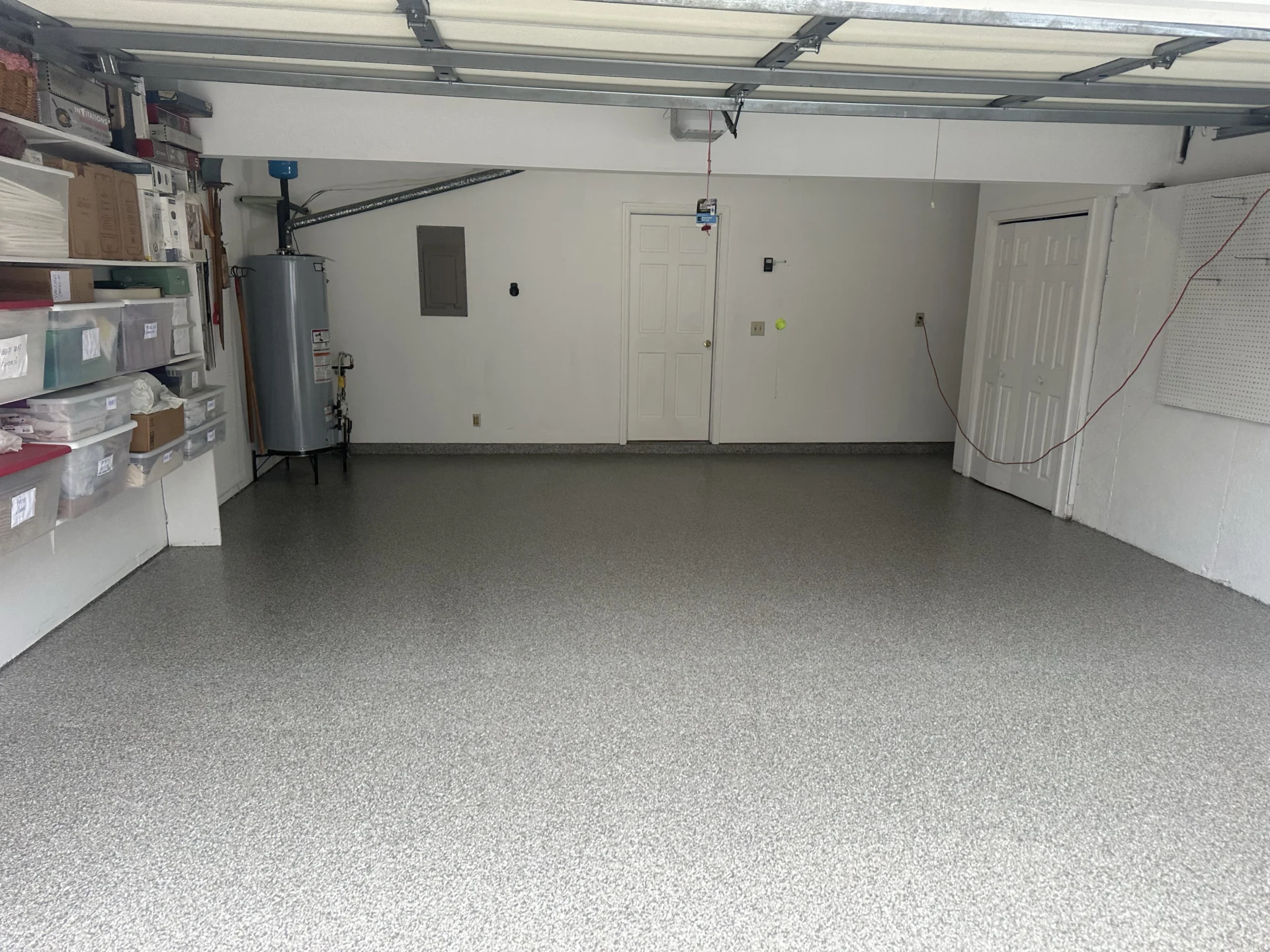 Epoxy Garage Floor After