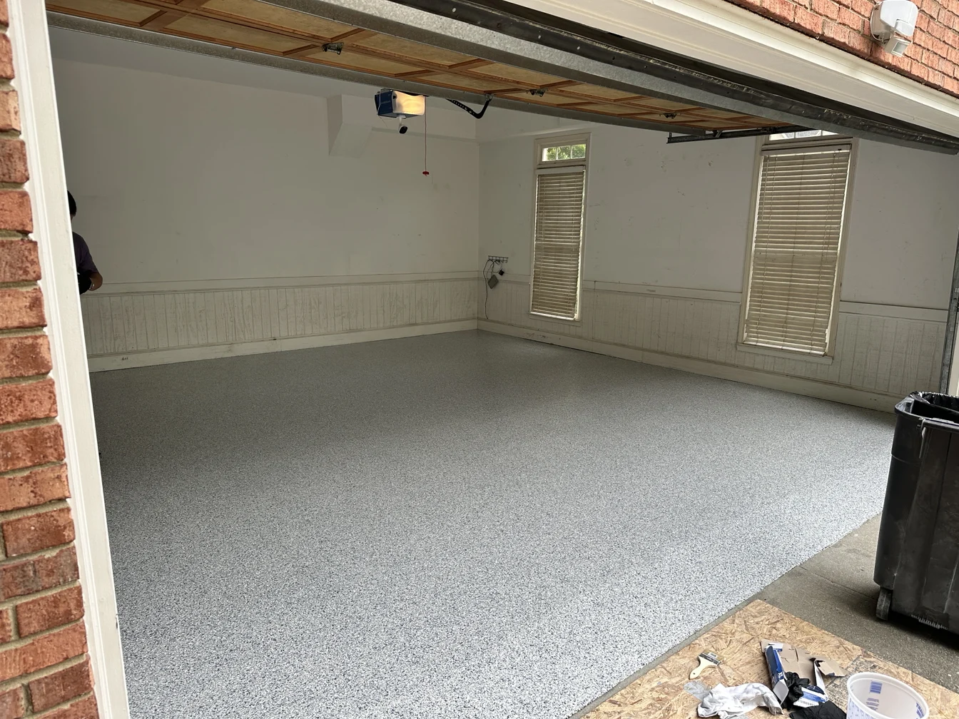 Project Spotlight: 3-Car Garage Floor Coating in Alpharetta, GA