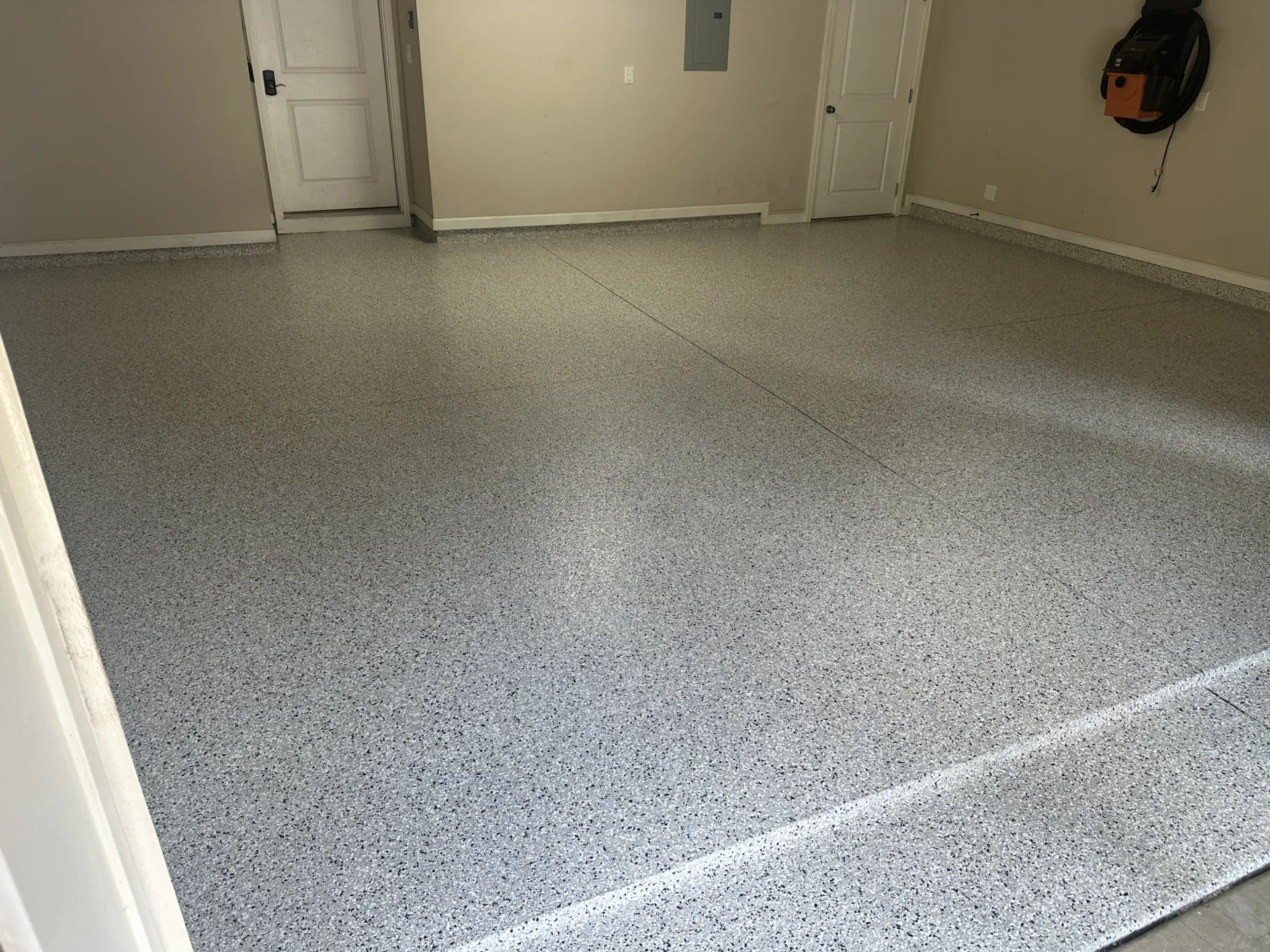 Project Spotlight: 2-Car Garage Floor Coating in Alpharetta, GA