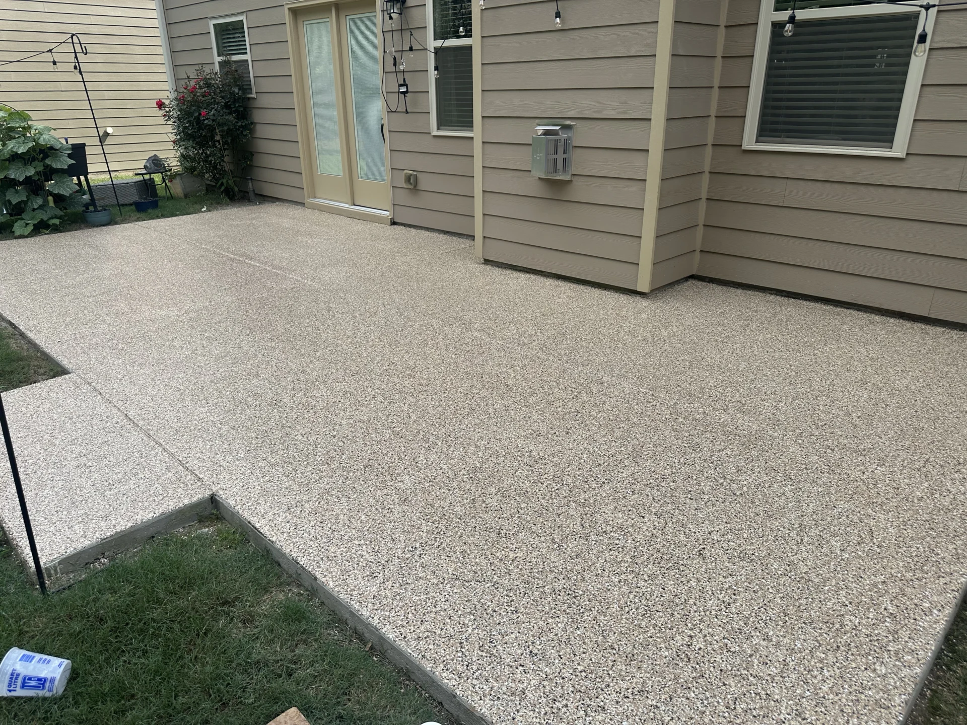 Recent Projects Back Patio Floor Coating in Atlanta, GA