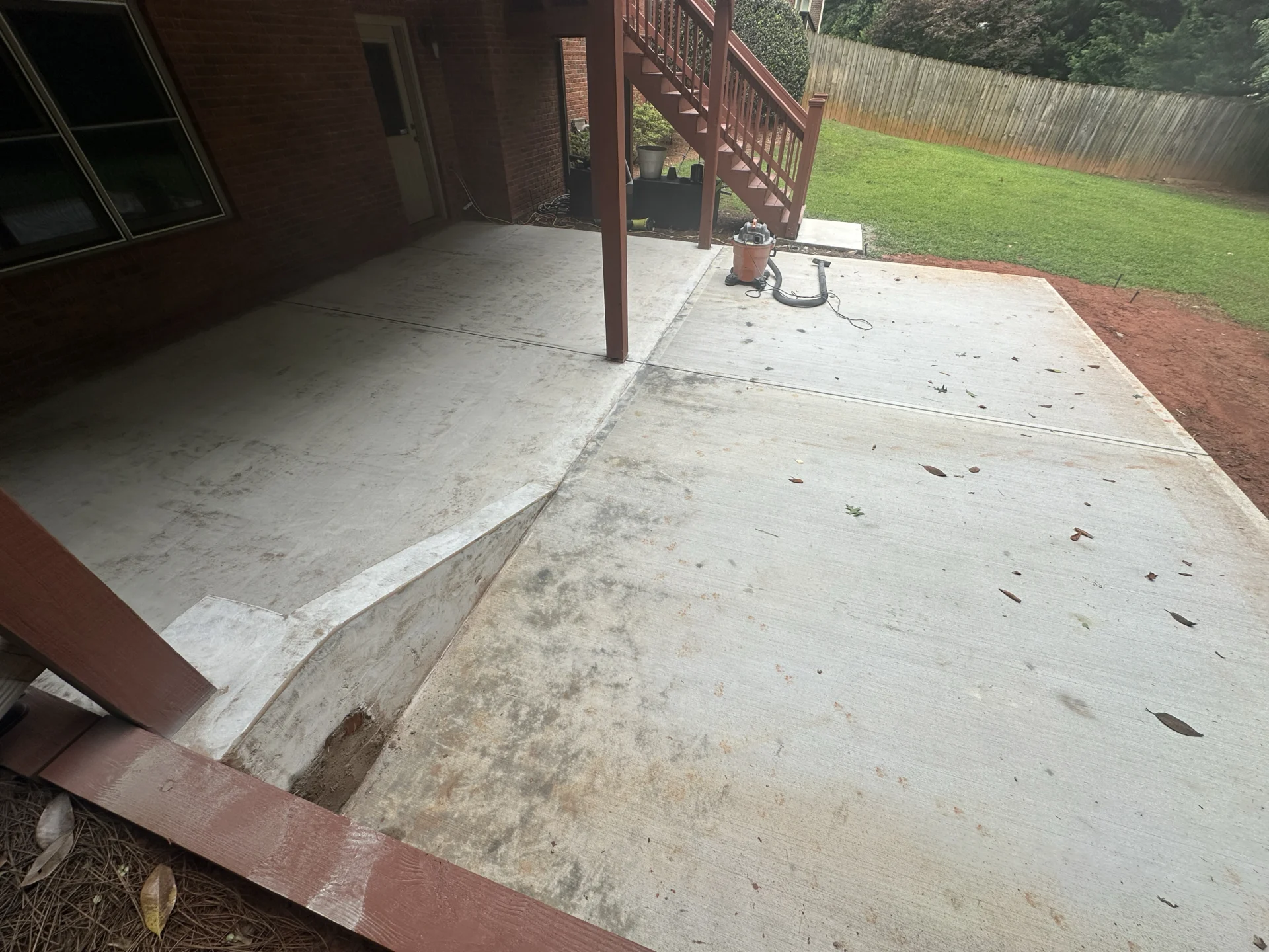Project Spotlight: Back Patio Floor Coating in Alpharetta, GA