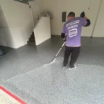 Our Process Garage Epoxy Floor in Powder Springs, GA