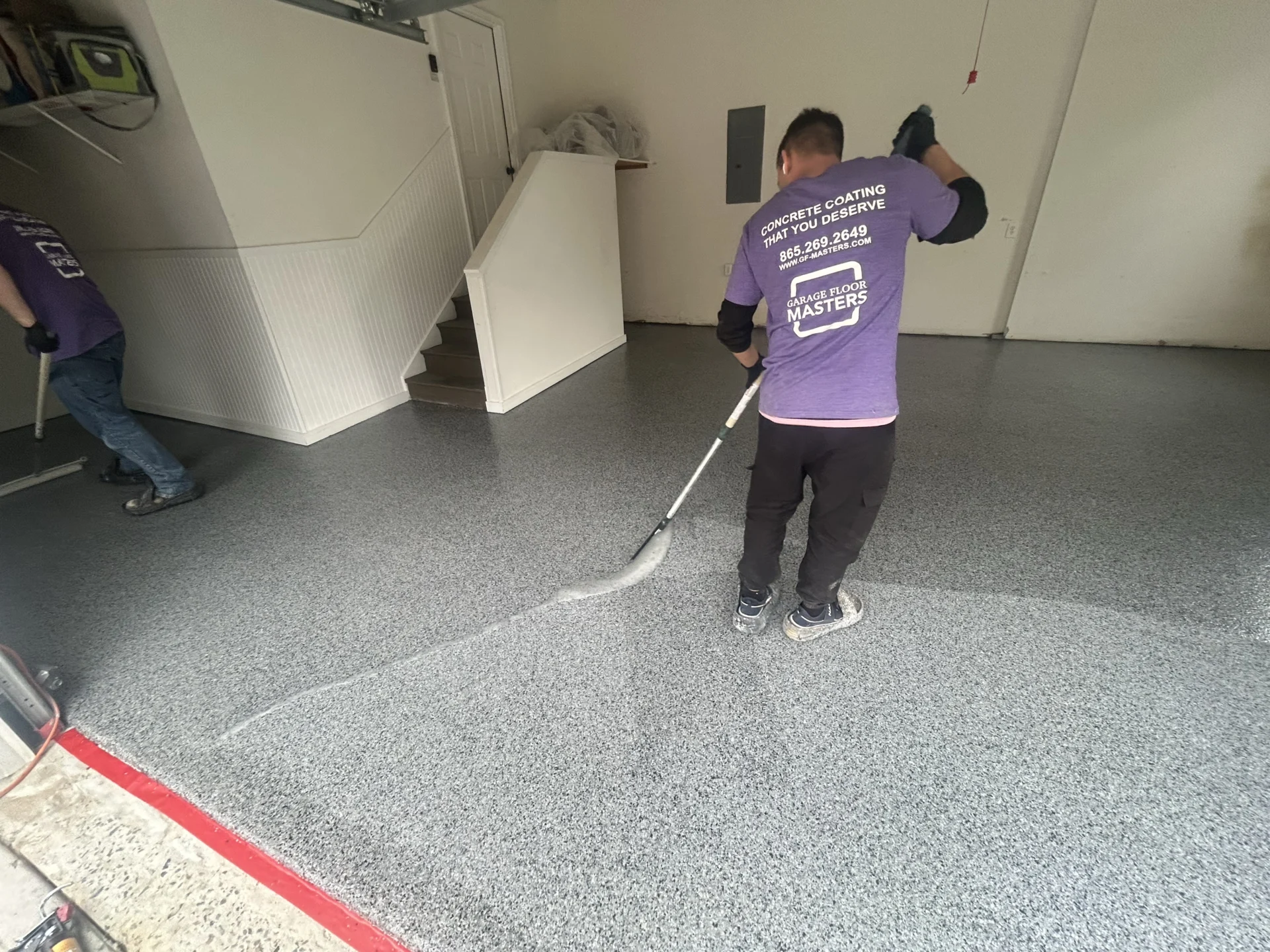 Epoxy Garage Floor After